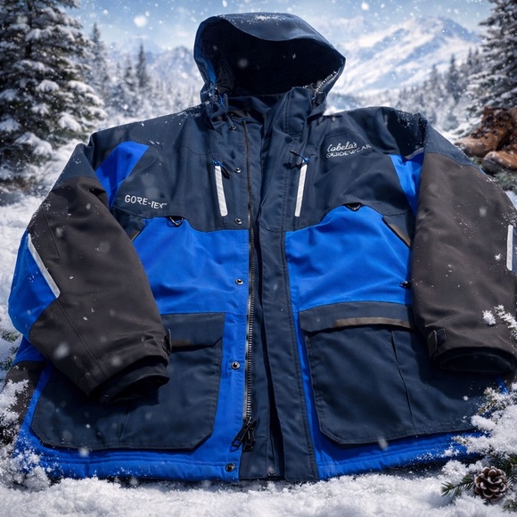 Cabela's Other - Cabela’s Outdoor GUIDEWEAR GORETEX WINTER Jacket COAT Men’s SIZE 2XL